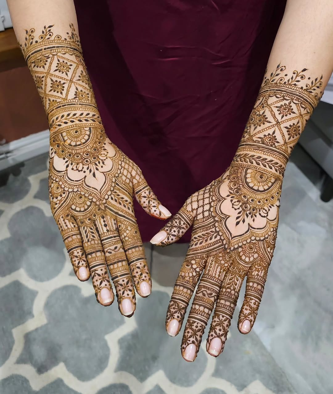 Post 2 by Bridal Henna on Instagram (image)