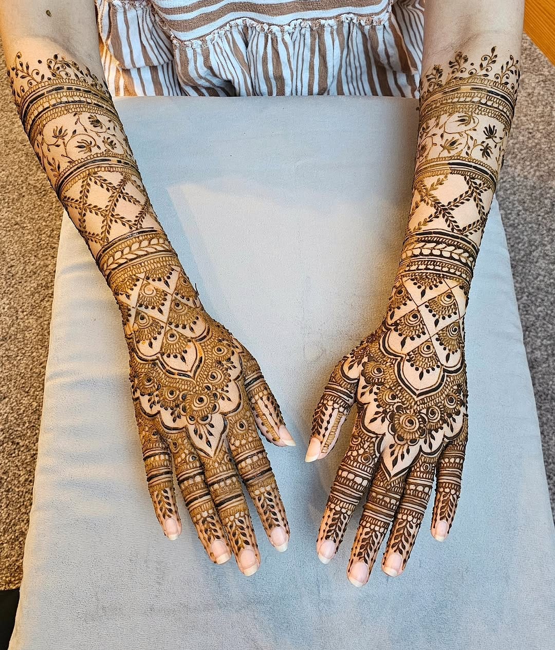 Post 10 by Bridal Henna on Instagram (image)