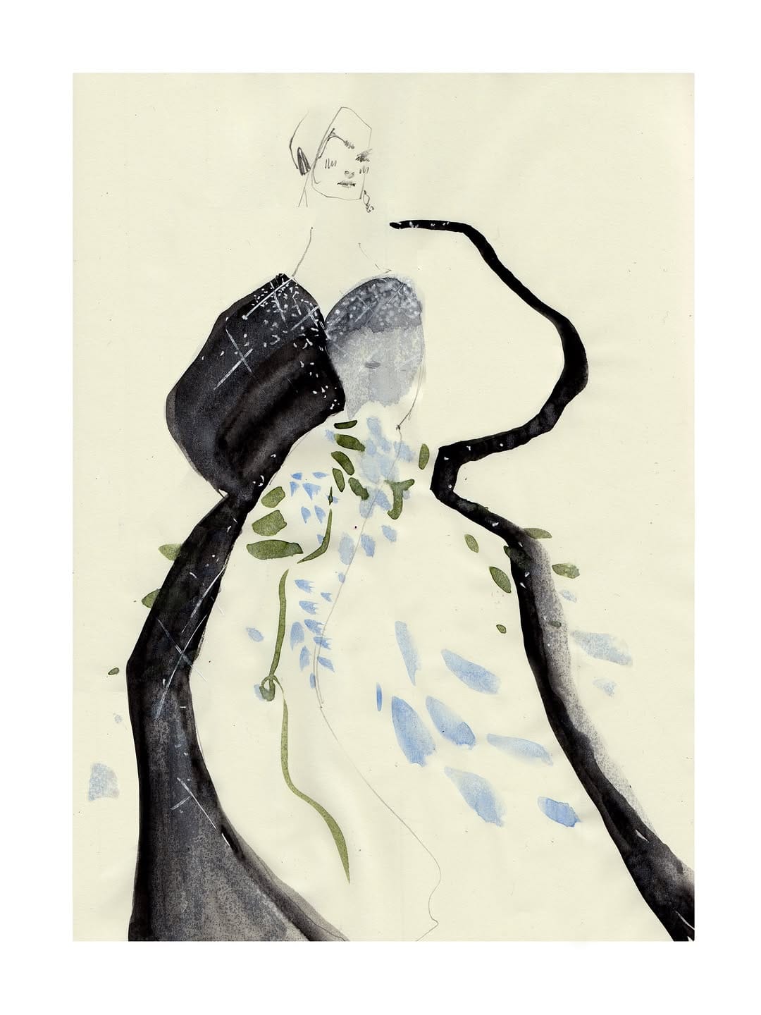 Post 3 by Scott W Mason • London Fashion Illustrator on Instagram (carousel)