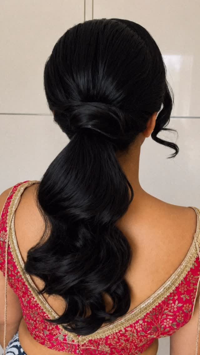 Post 1 by 𝓖𝓪𝔂𝓪𝓽𝓻𝓲𝓼𝓽𝔂𝓵𝓮 bridal HMUA 💙 on Instagram (video)