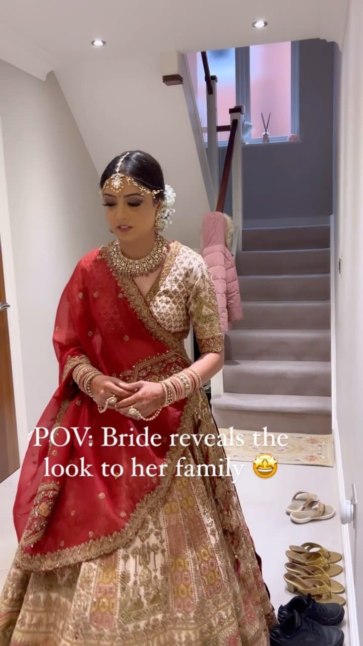 Post 10 by 𝓖𝓪𝔂𝓪𝓽𝓻𝓲𝓼𝓽𝔂𝓵𝓮 bridal HMUA 💙 on Instagram (video)