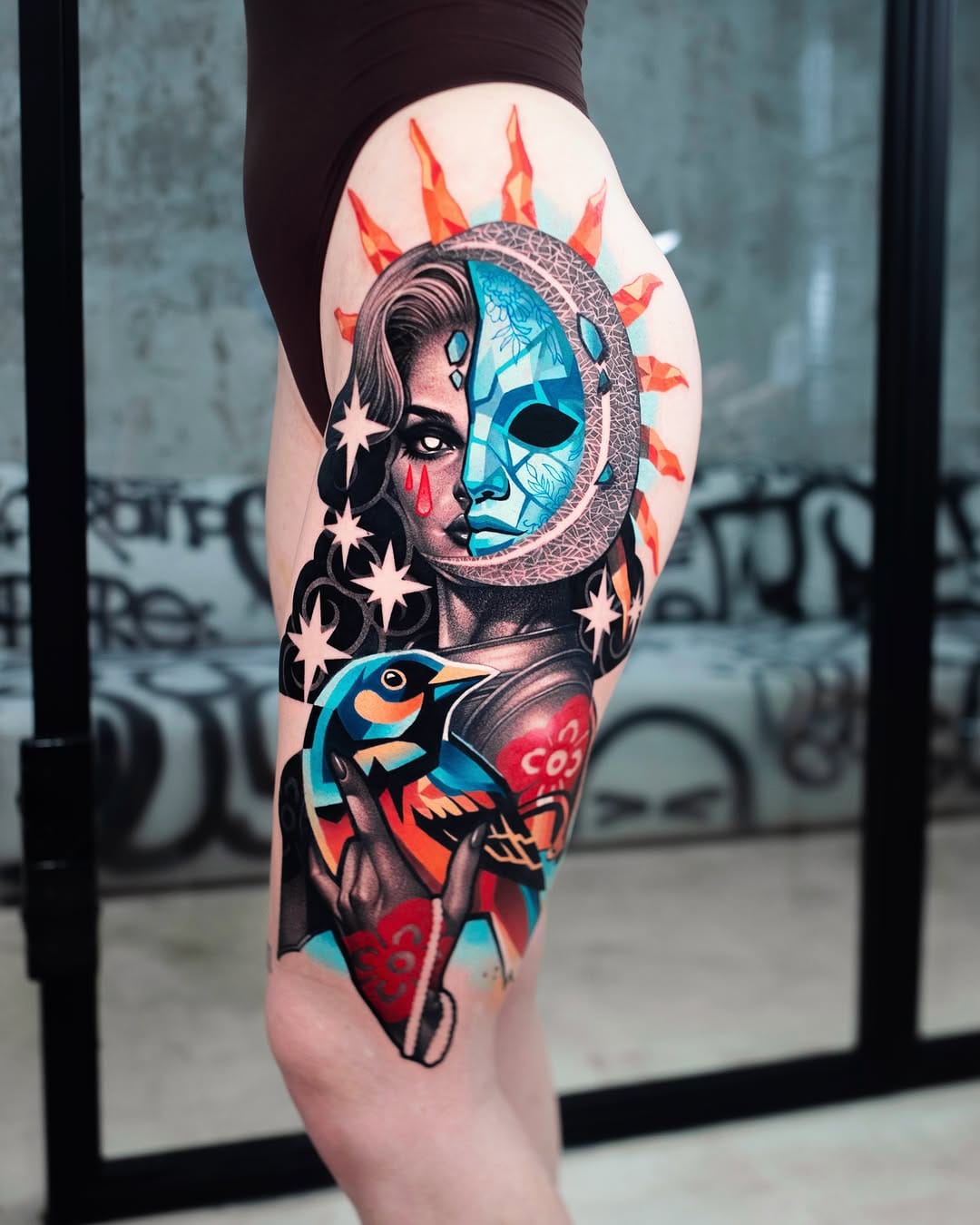Post 1 by Graphic/Realistic tattoo/ coverup Łódź on Instagram (carousel)