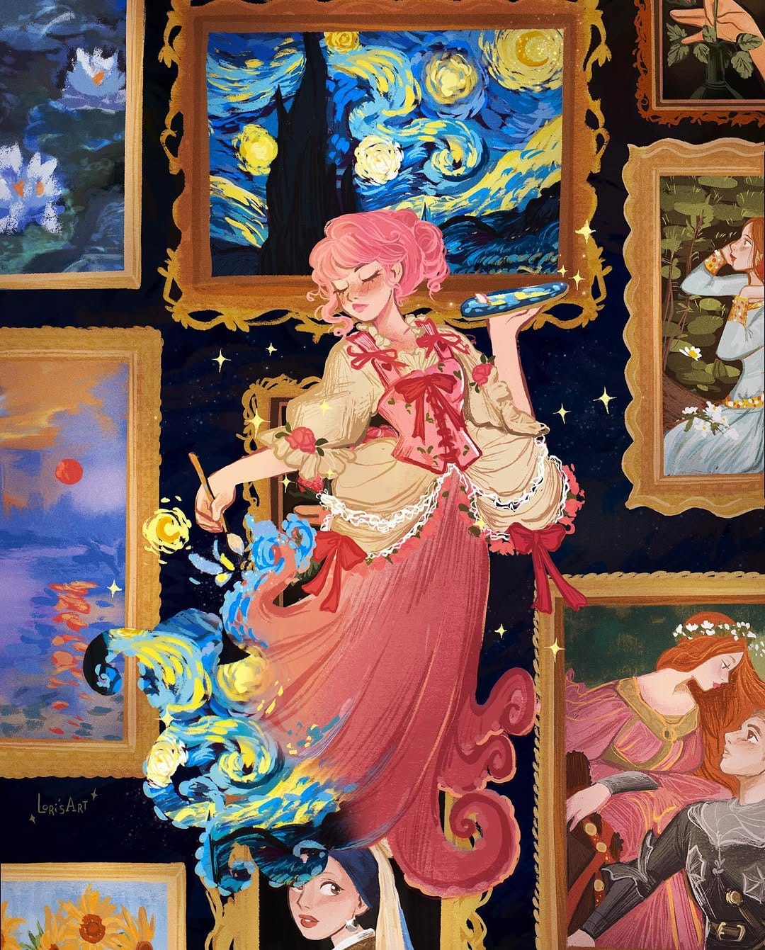 Post 10 by Lorena✨ commissions open on Instagram (carousel)