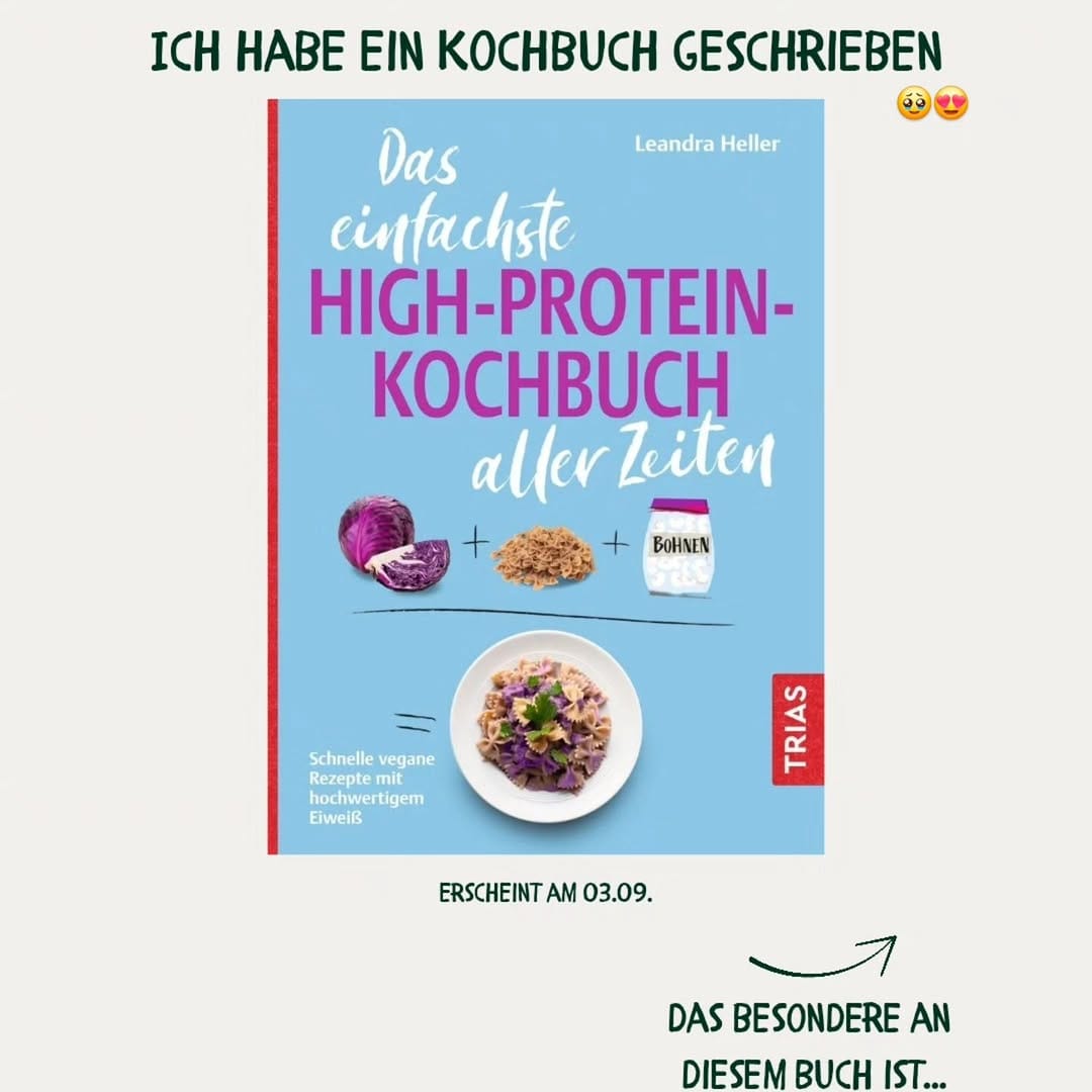 Post 10 by Leandra Heller | vegane proteinreiche Rezepte on Instagram (carousel)