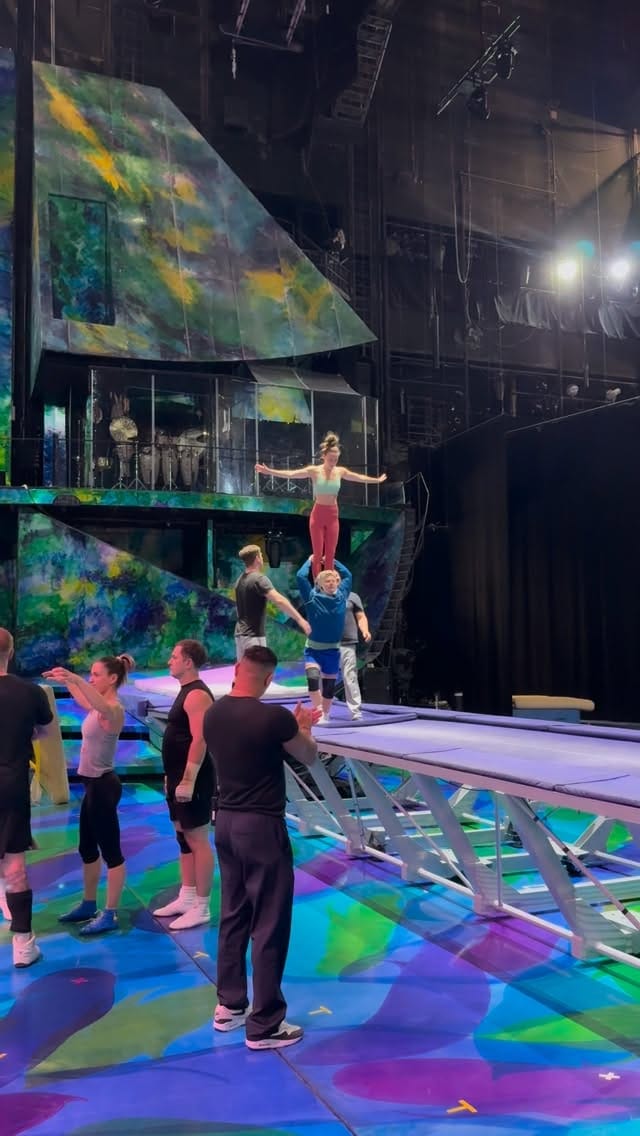 Post 2 by Sophia Singleton | Cirque Du Soleil Acrobat on Instagram (video)