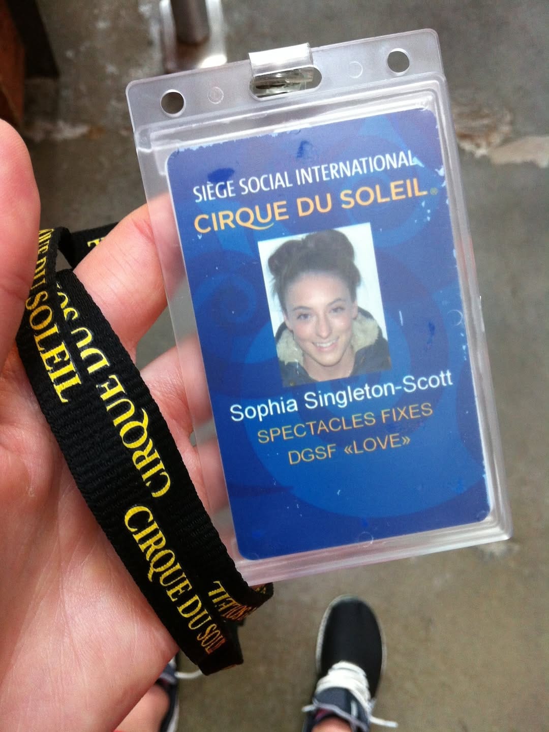 Post 4 by Sophia Singleton | Cirque Du Soleil Acrobat on Instagram (carousel)