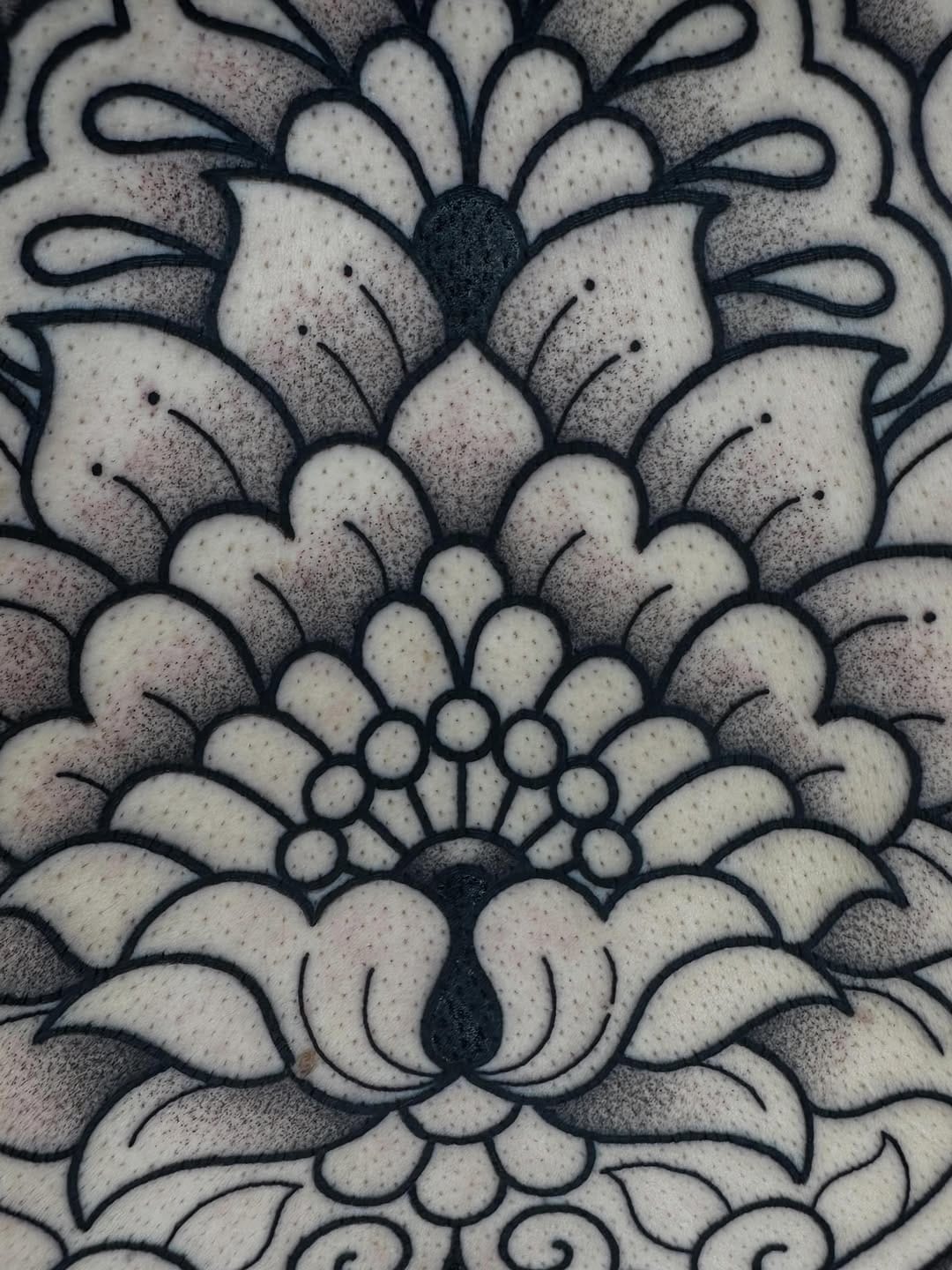 Post 2 by ꕥ Ornamental | Blackwork | Floral ꕥ on Instagram (carousel)