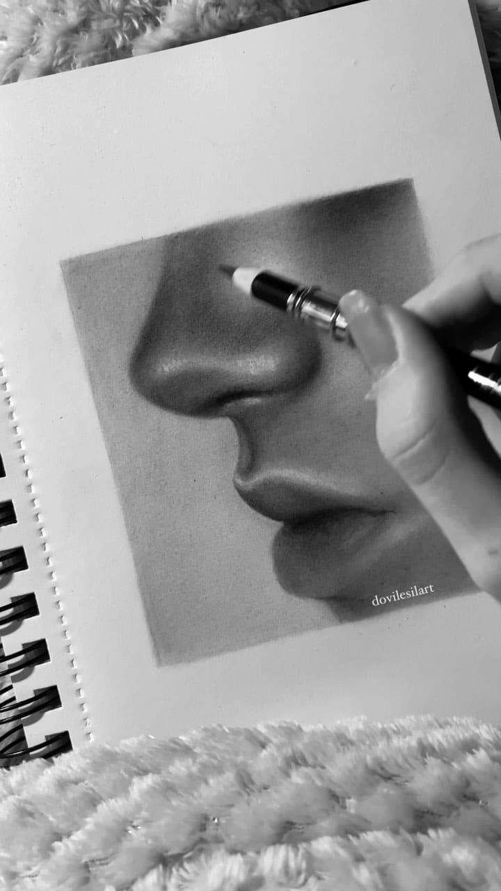 Post 8 by Dovile | Graphite Drawings on Instagram (video)