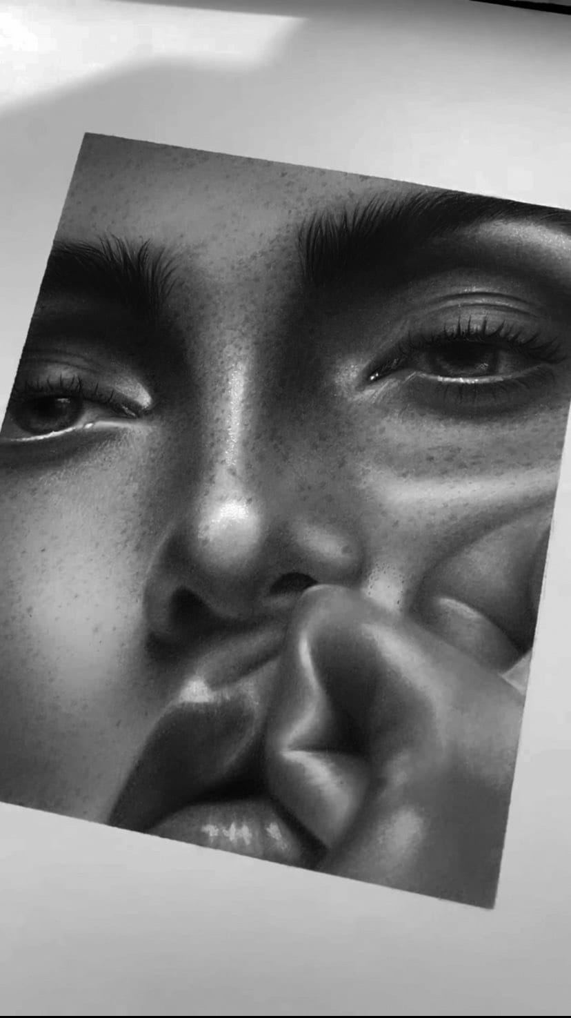 Post 10 by Dovile | Graphite Drawings on Instagram (video)