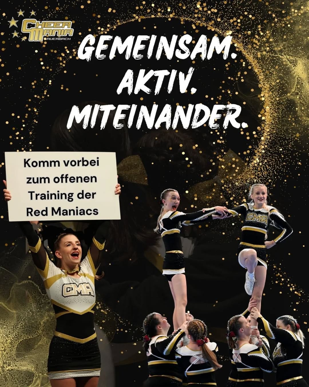 Post 8 by CheerMANIA Auerbach on Instagram (image)