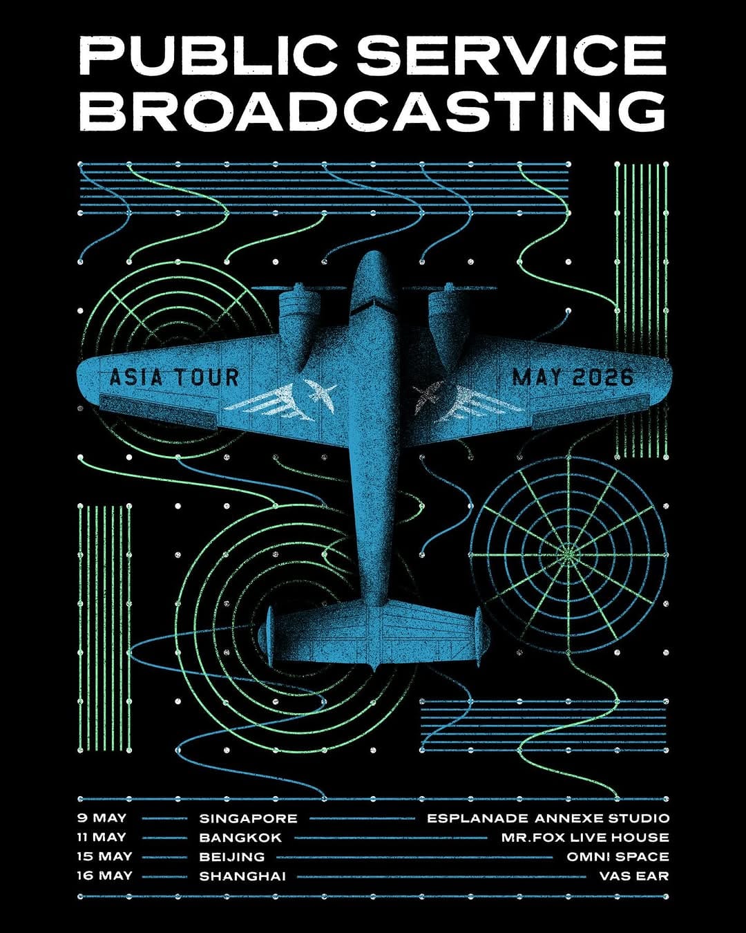 Post 9 by Public Service Broadcasting on Instagram (image)
