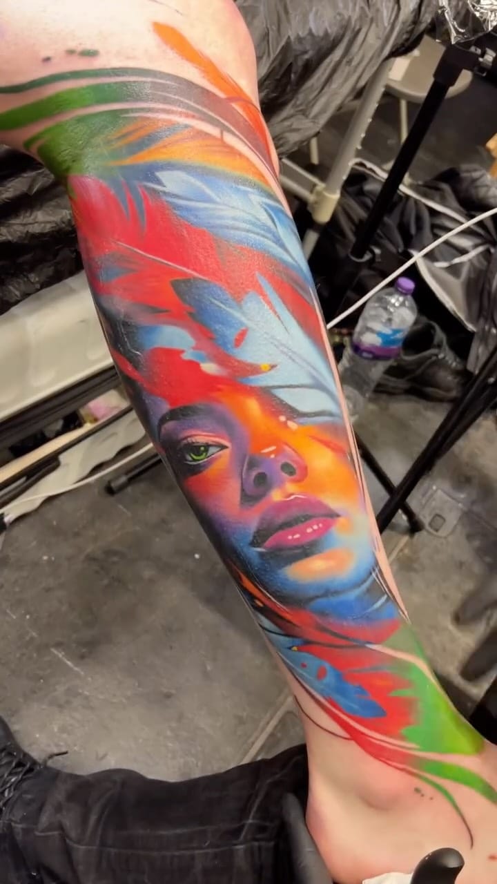Post 6 by Liverpool Tattoo Artist - Antonio Bianco on Instagram (video)