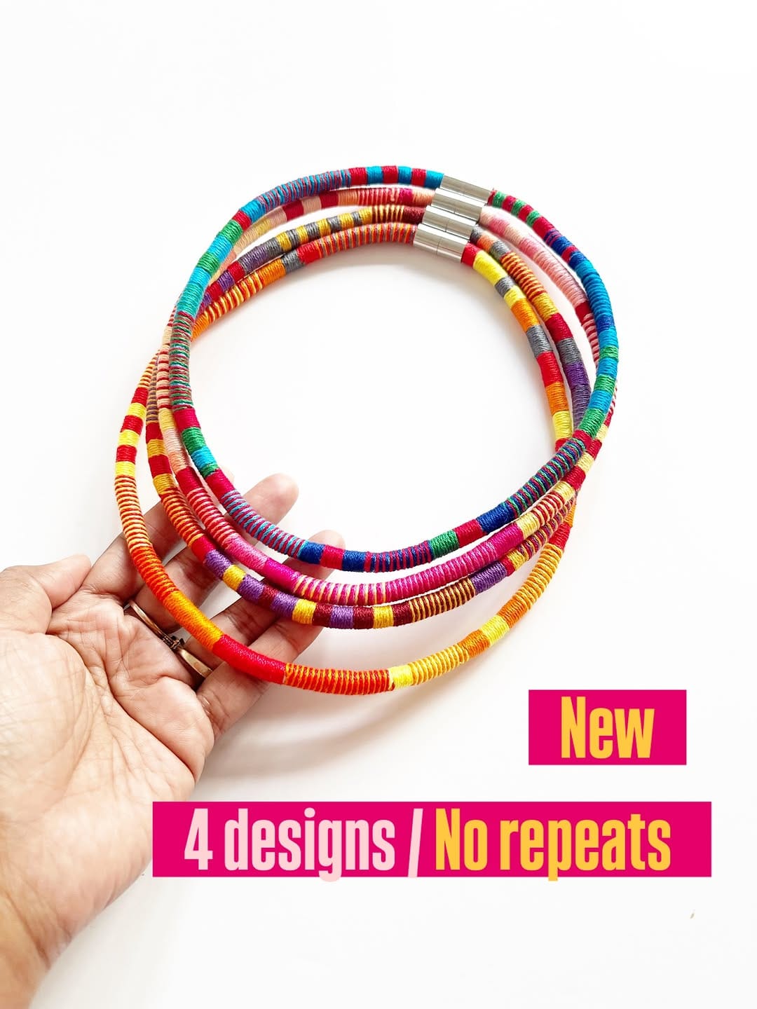 Post 6 by Bold, Colourful Statement Jewellery | Handmade by Paulomi on Instagram (carousel)