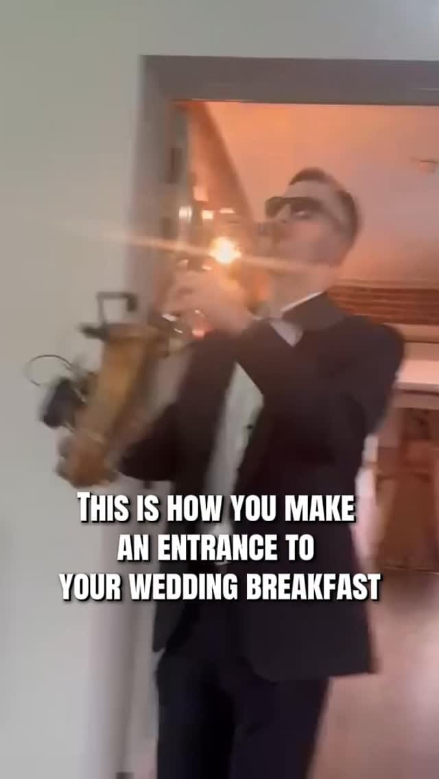 Post 2 by Dom | Wedding Saxophonist on Instagram (video)