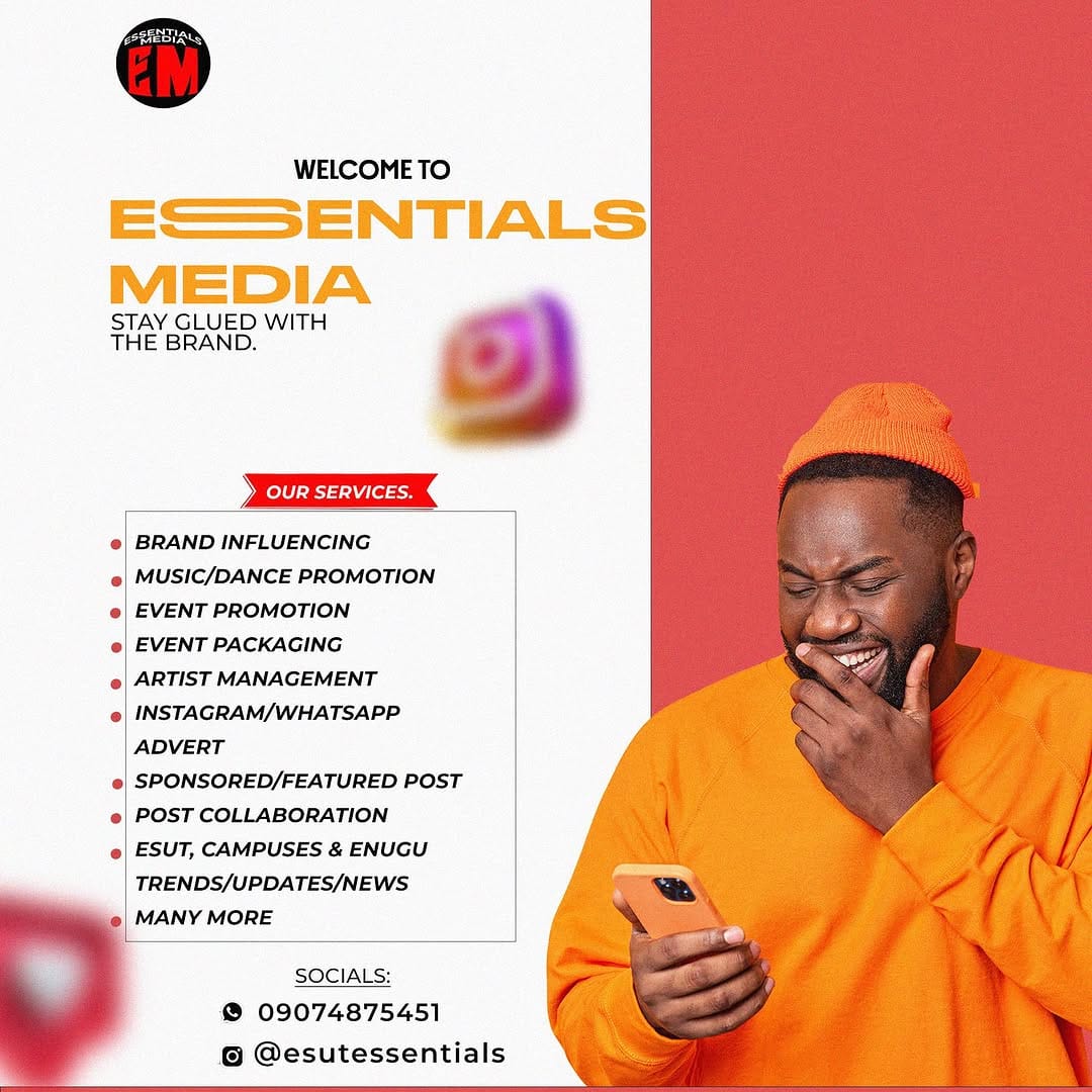 Post 10 by ENUGU ESSENTIALS (ENUGU BIGGEST ENTERTAINMENT BLOG) 👑 🤍 on Instagram (image)