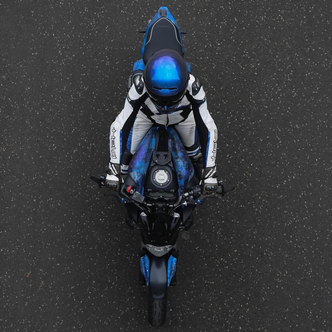 Post 6 by Cathi - Bikergirl - Yamaha MT07 on Instagram (carousel)