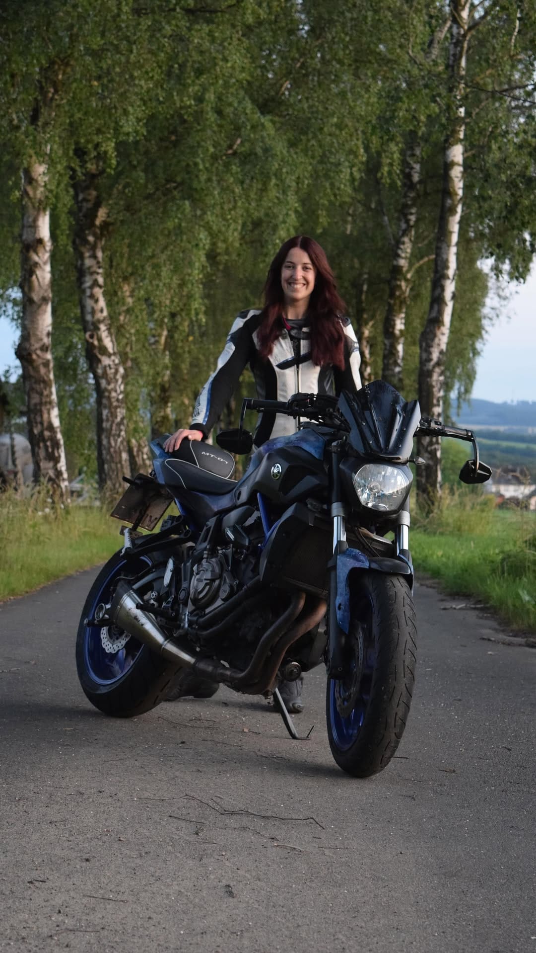 Post 5 by Cathi - Bikergirl - Yamaha MT07 on Instagram (video)