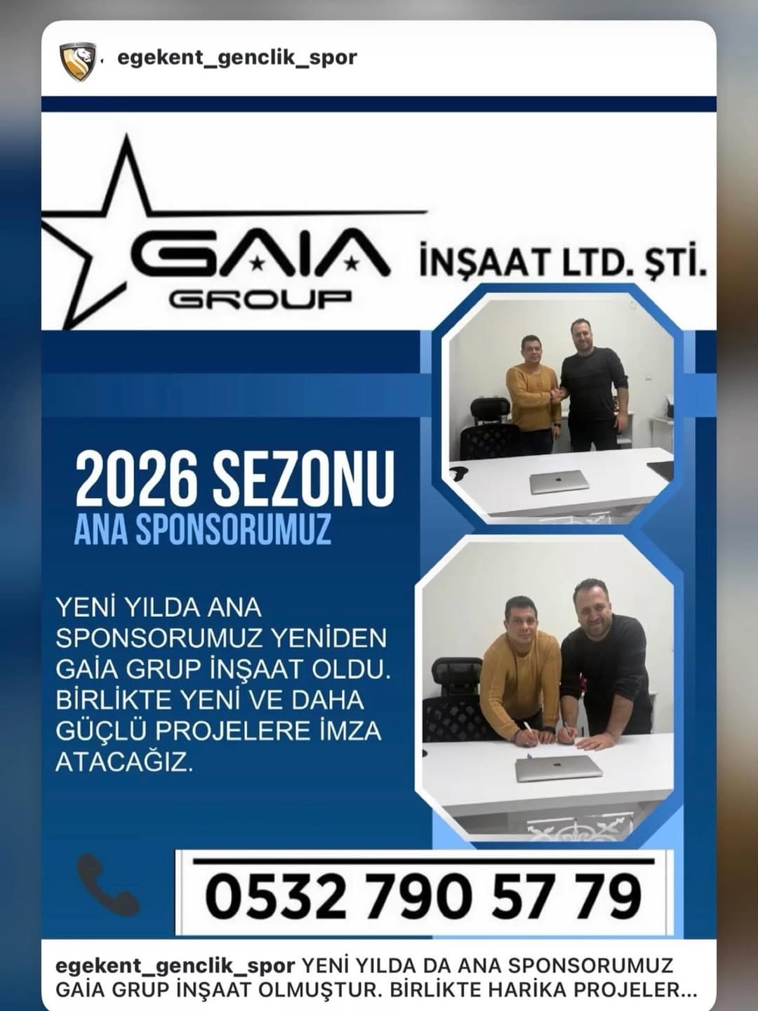 Post 2 by Gaia Group İnşaat on Instagram (image)