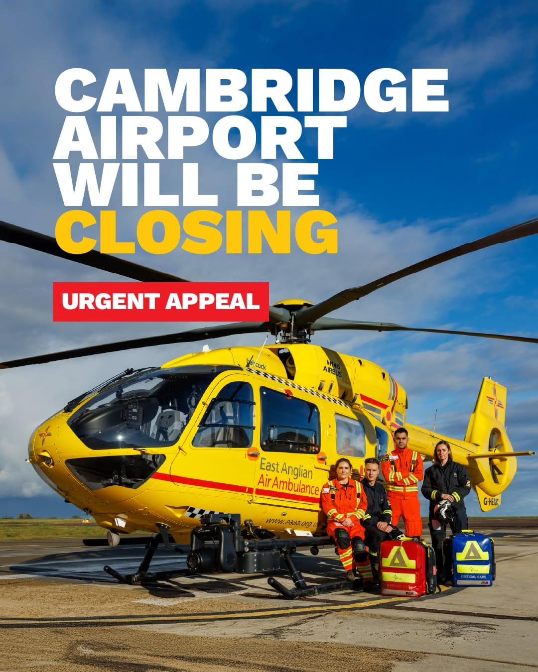 Post 8 by East Anglian Air Ambulance on Instagram (image)