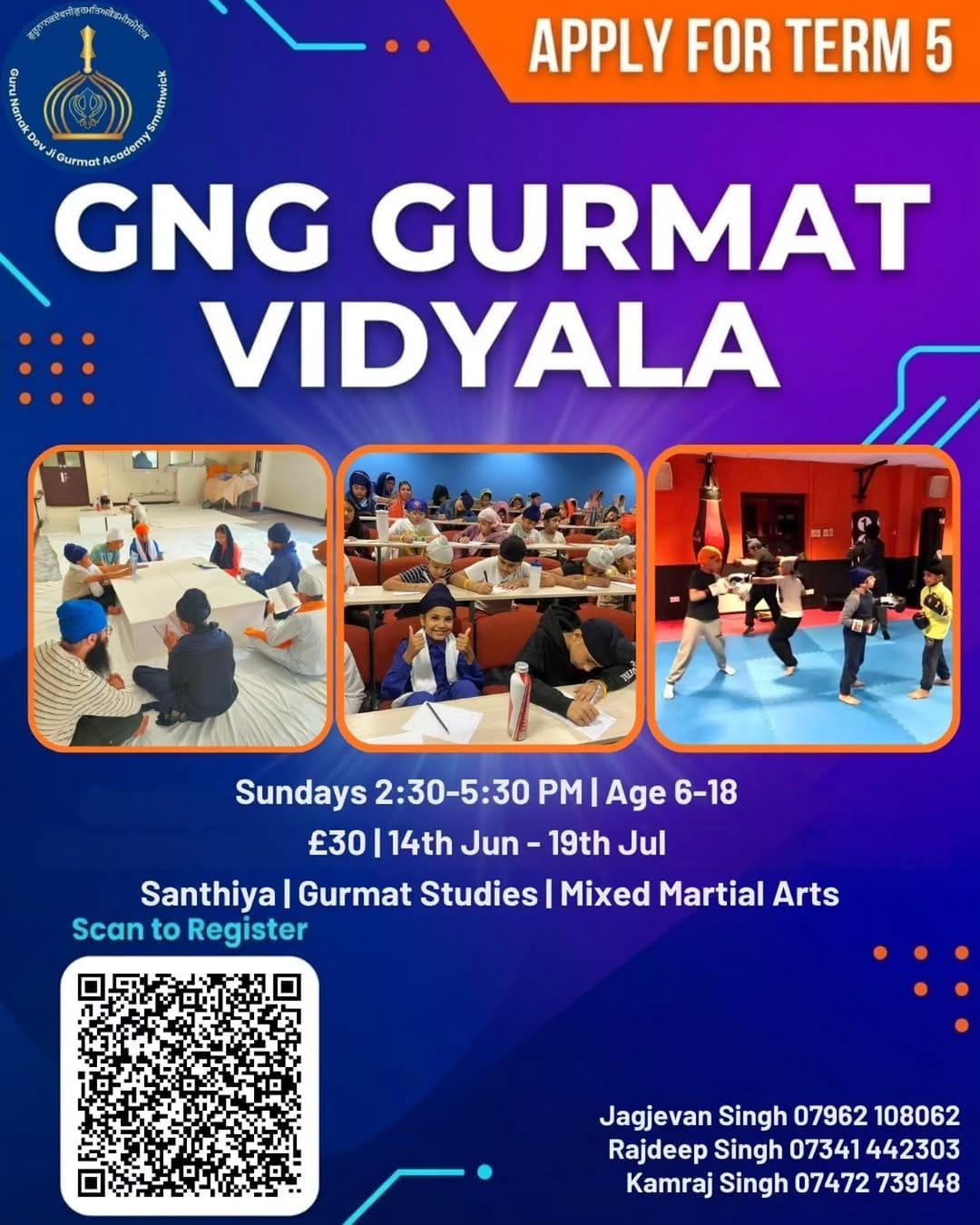 Post 4 by Guru Nanak Gurdwara Smethwick on Instagram (image)