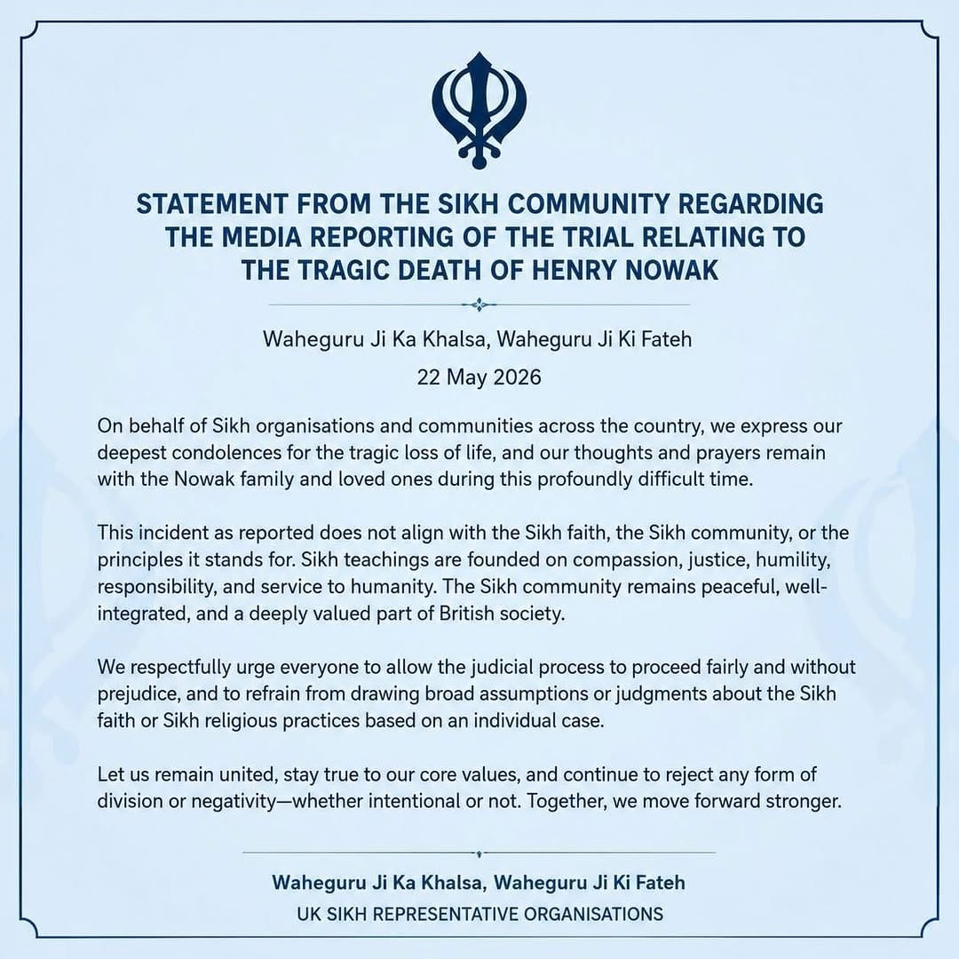 Post 5 by Guru Nanak Gurdwara Smethwick on Instagram (image)