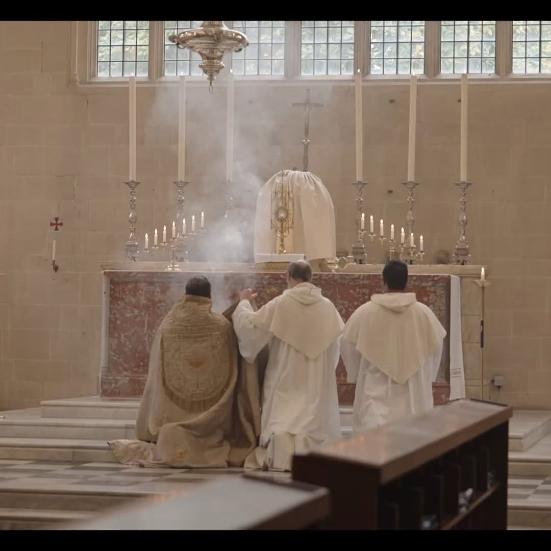 Post 6 by Latin Mass Society on Instagram (video)