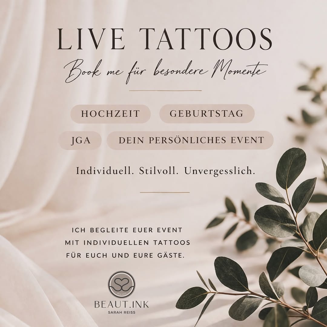 Post 8 by Sarah Reiß | BEAUT.INK SARAH REISS on Instagram (image)