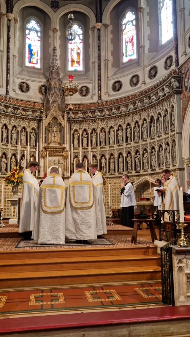 Post 6 by The Oxford Oratory on Instagram (video)