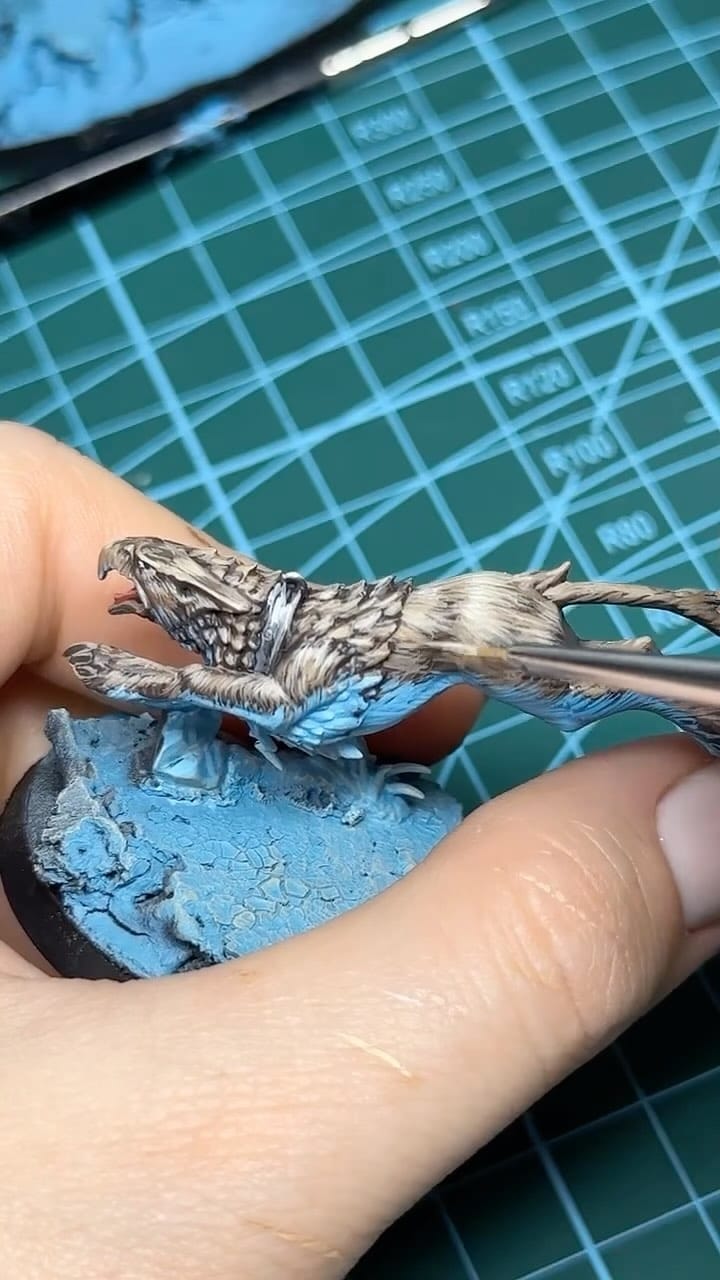 Post 3 by Miniature painter on Instagram (video)