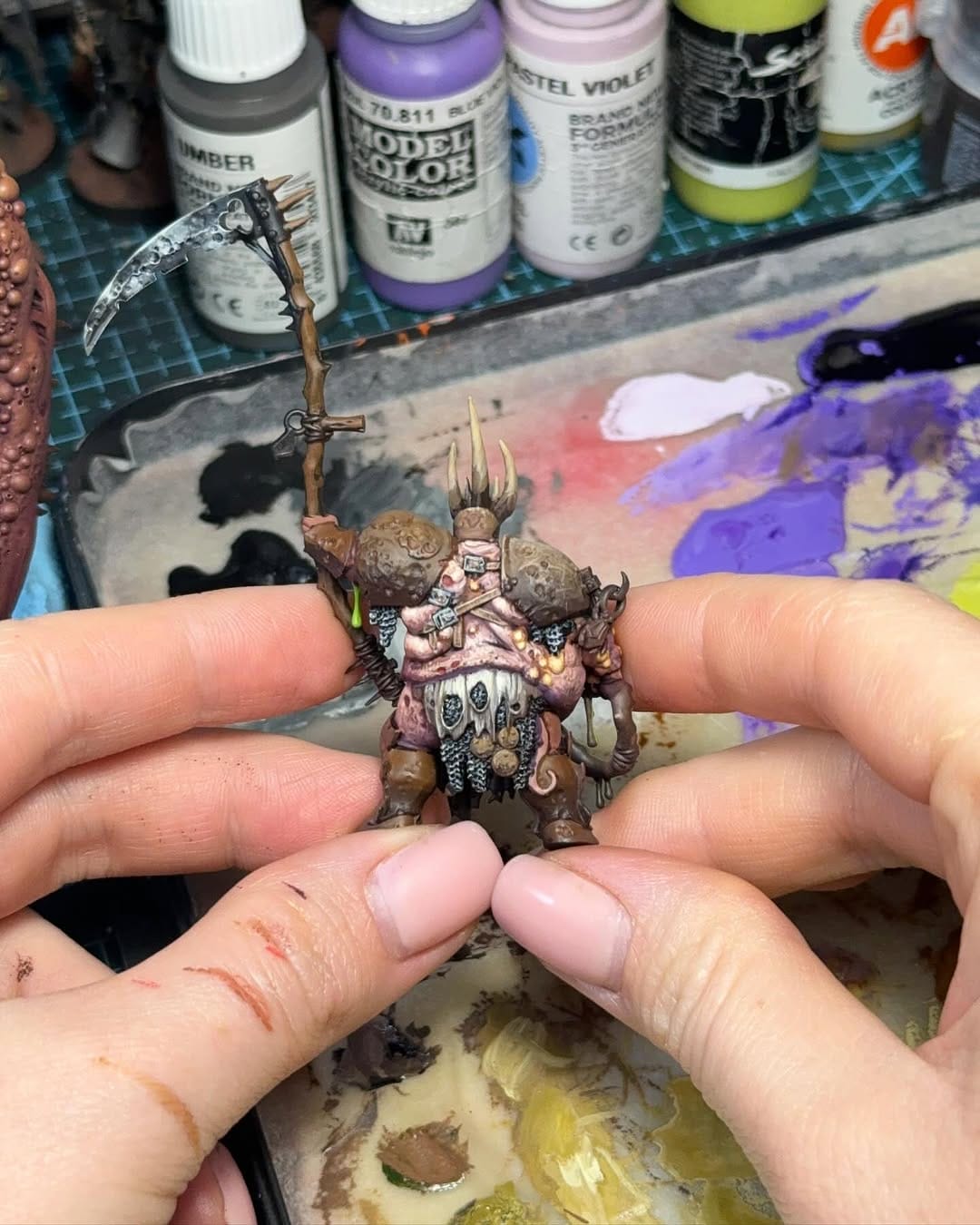 Post 6 by Miniature painter on Instagram (carousel)
