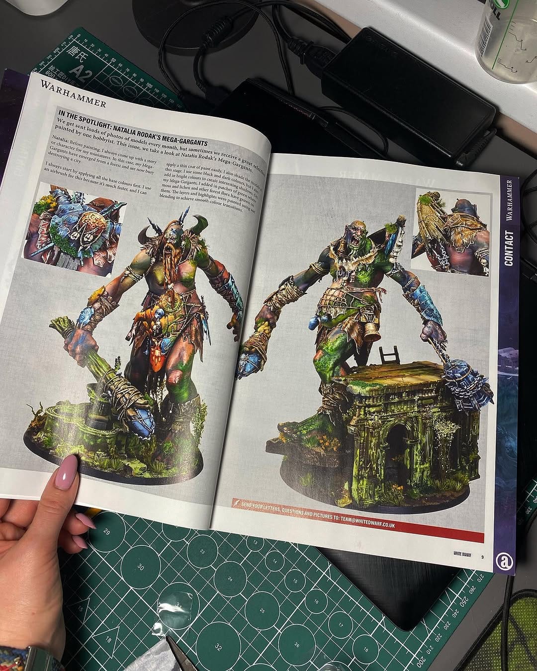 Post 9 by Miniature painter on Instagram (carousel)
