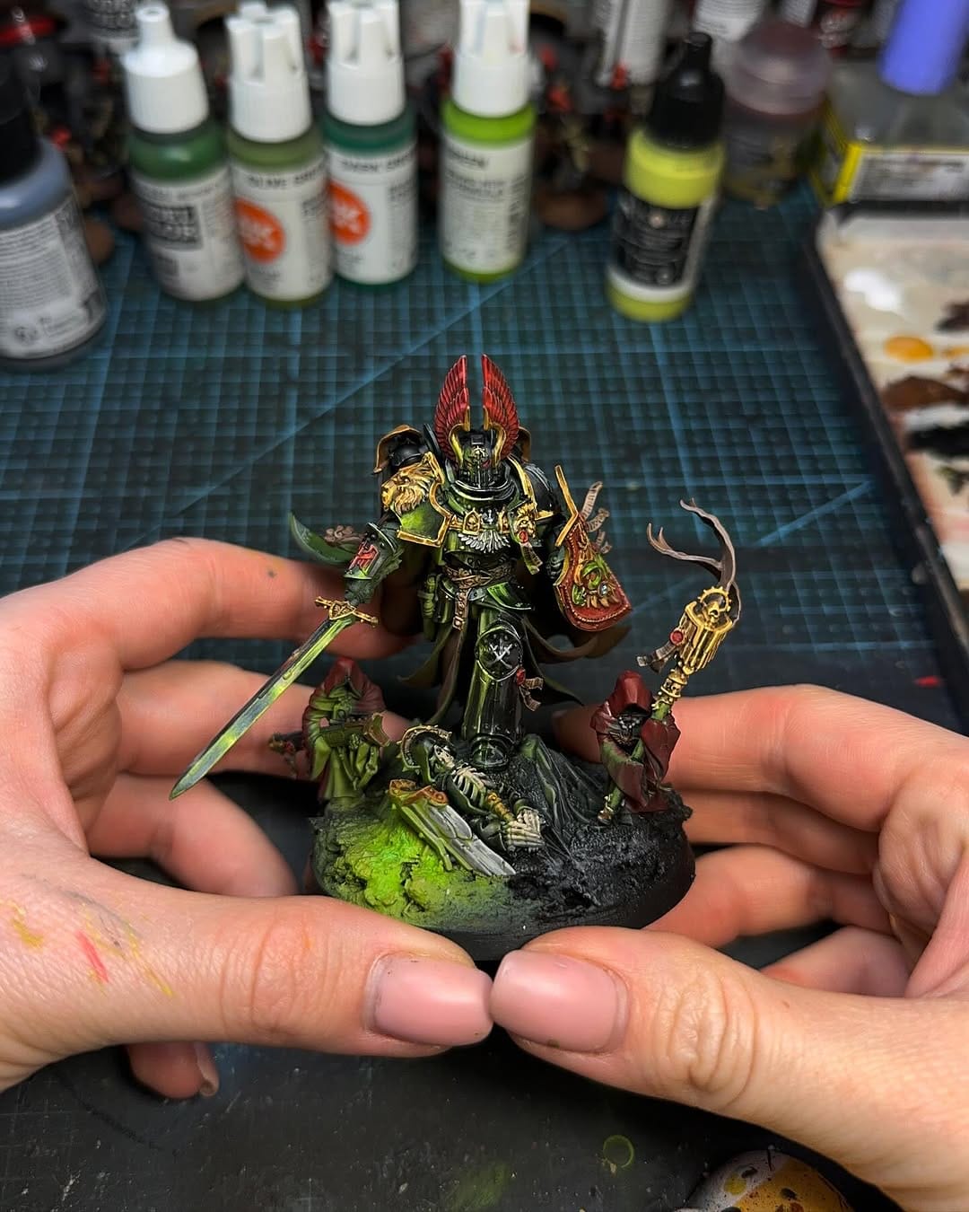 Post 4 by Miniature painter on Instagram (carousel)