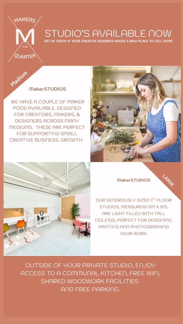 Post 2 by Makers Quarter UK on Instagram (video)