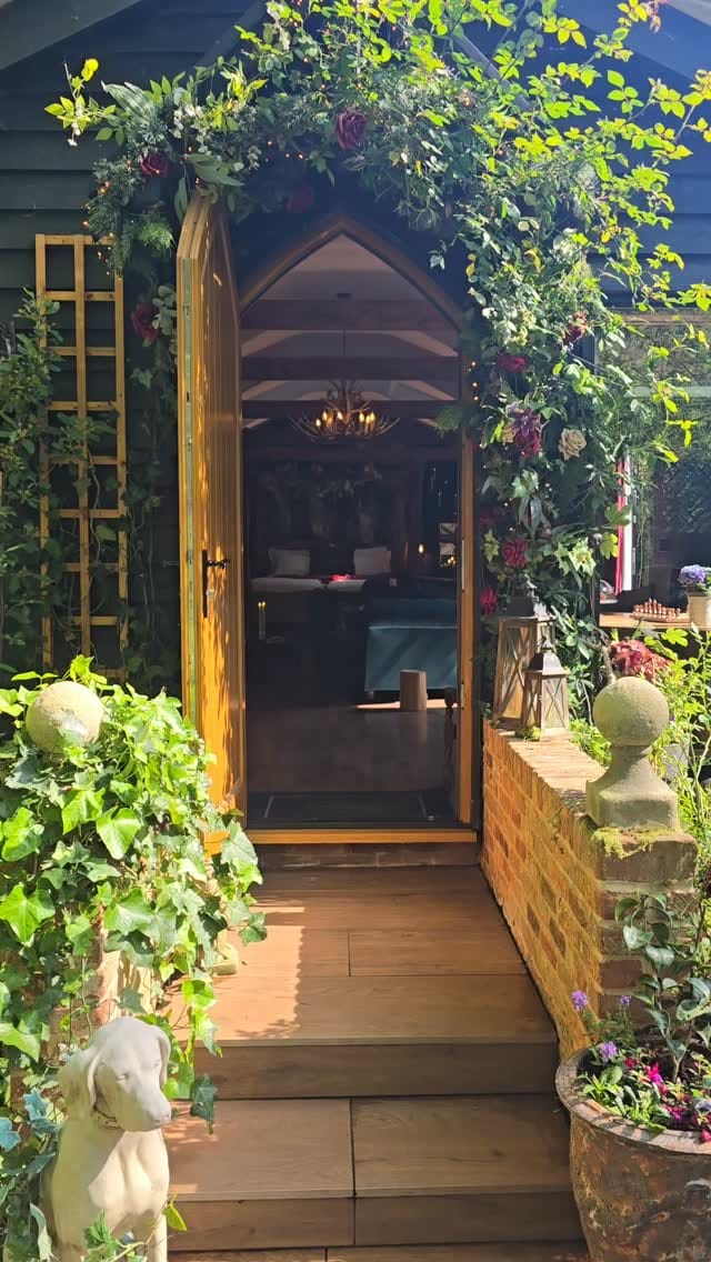 Post 3 by Hollow Heath Hideaway: Romantic Cabin with Hot Tub on Instagram (video)