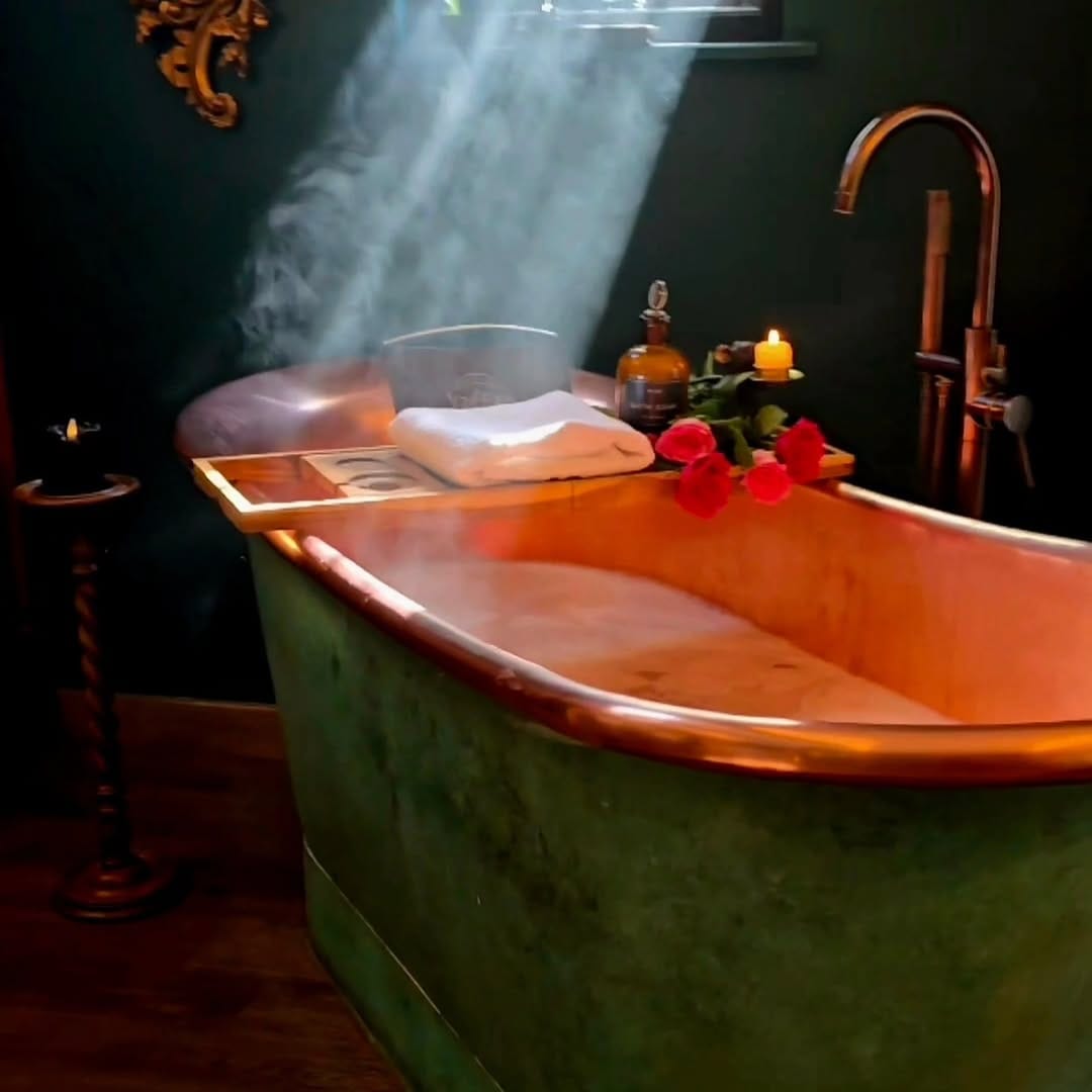 Post 6 by Hollow Heath Hideaway: Romantic Cabin with Hot Tub on Instagram (carousel)