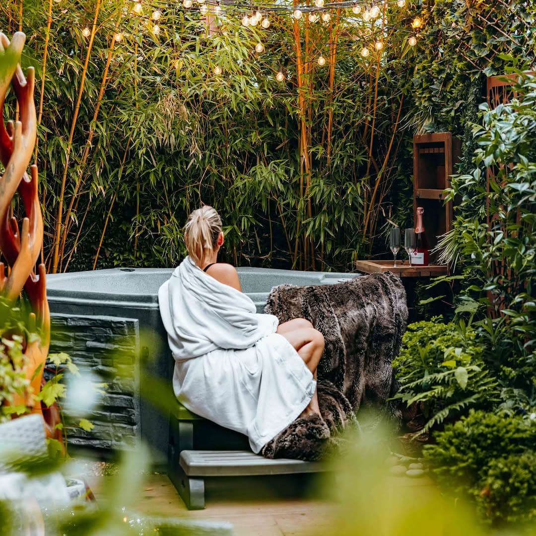 Post 10 by Hollow Heath Hideaway: Romantic Cabin with Hot Tub on Instagram (carousel)