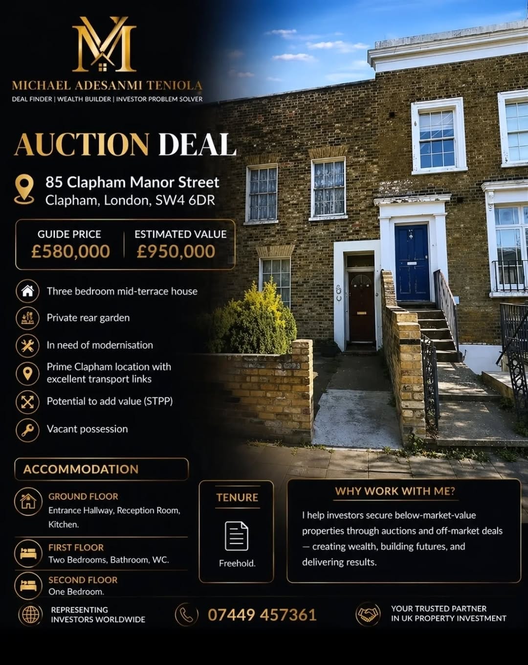 Post 1 by Tenimic Real Estate GroupUK💎🇬🇧 on Instagram (carousel)