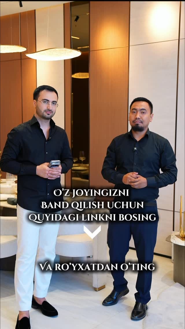 Post 6 by Jumanazar Khushbakov - Dubay Ko’chmas Mulk Agenti on Instagram (video)