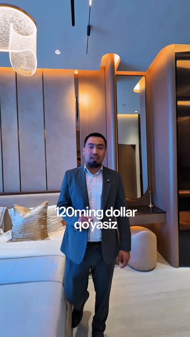 Post 9 by Jumanazar Khushbakov - Dubay Ko’chmas Mulk Agenti on Instagram (video)
