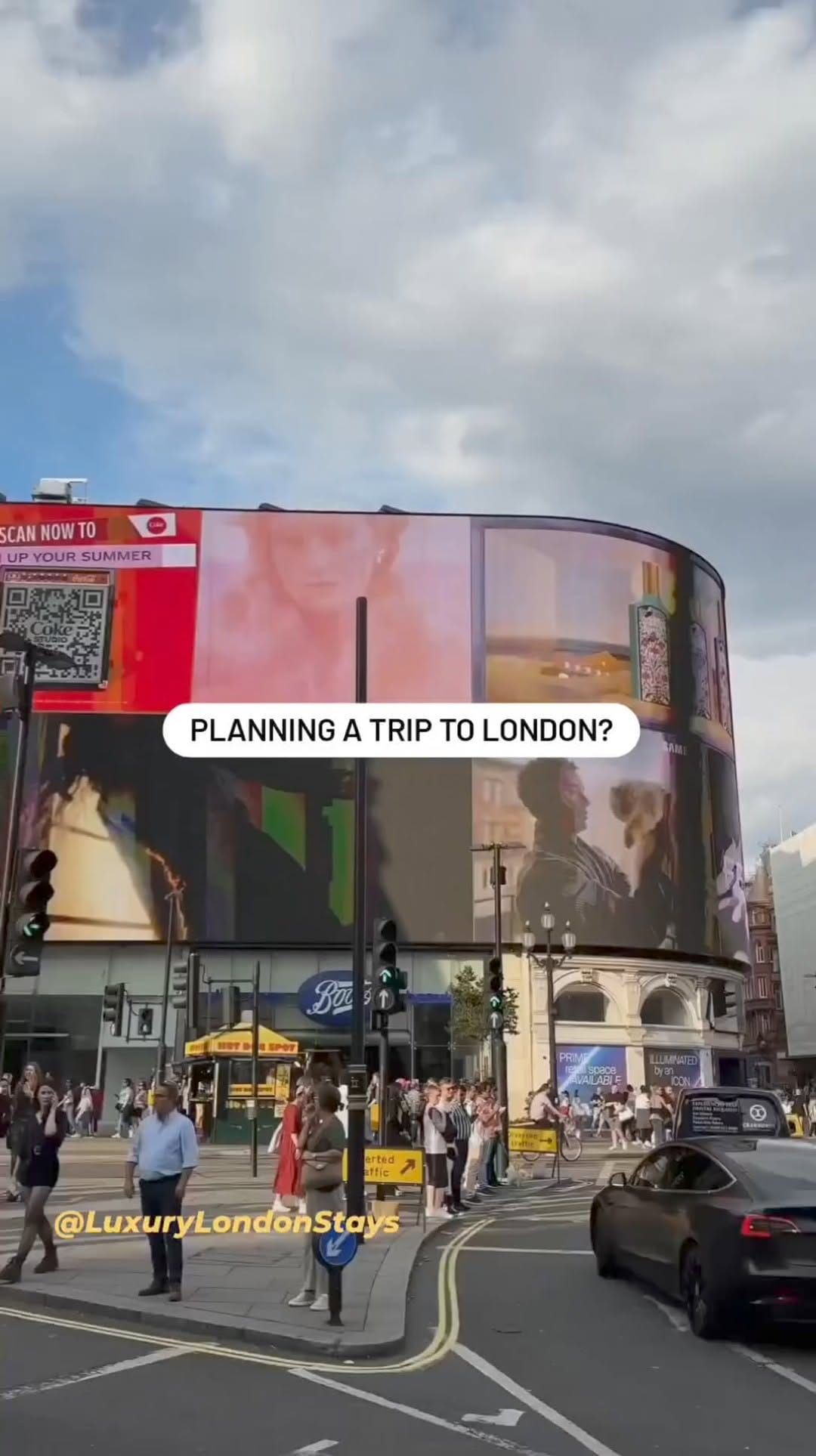 Post 4 by LUXURY LONDON STAYS on Instagram (video)