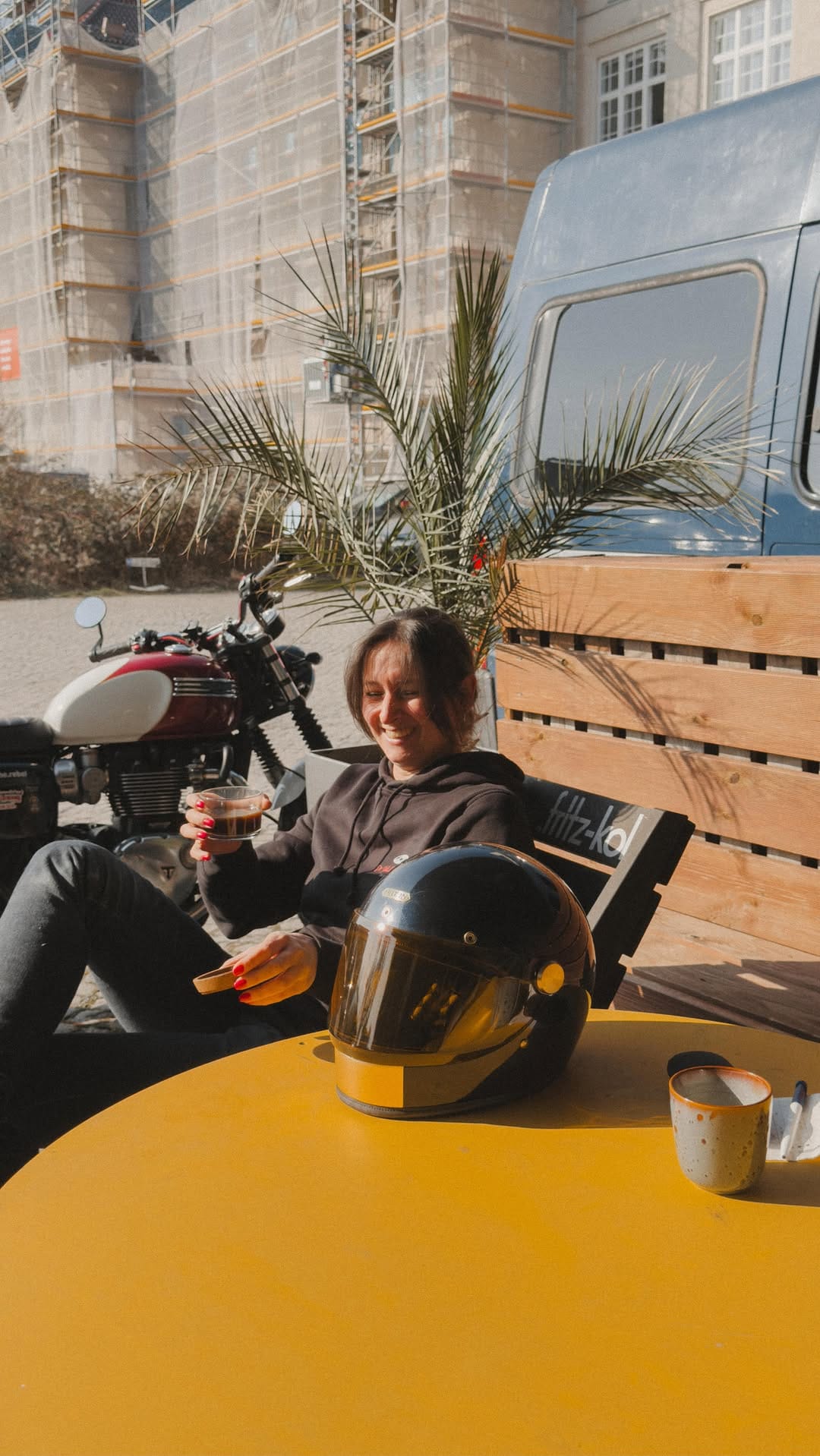 Post 7 by Ani | Triumph Bonneville T120 on Instagram (video)