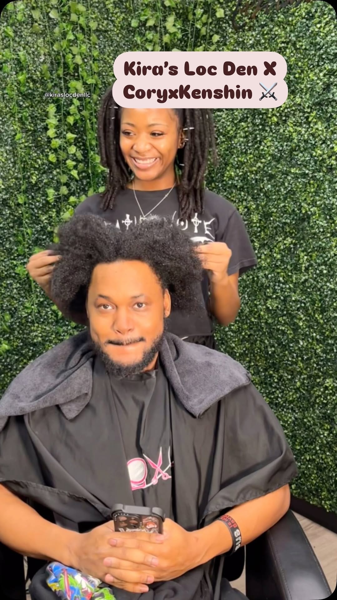 Post 10 by Kira 🤍 | CERTIFIED LOCTICIAN 🪮| 📍 WESTLAND, MI on Instagram (video)
