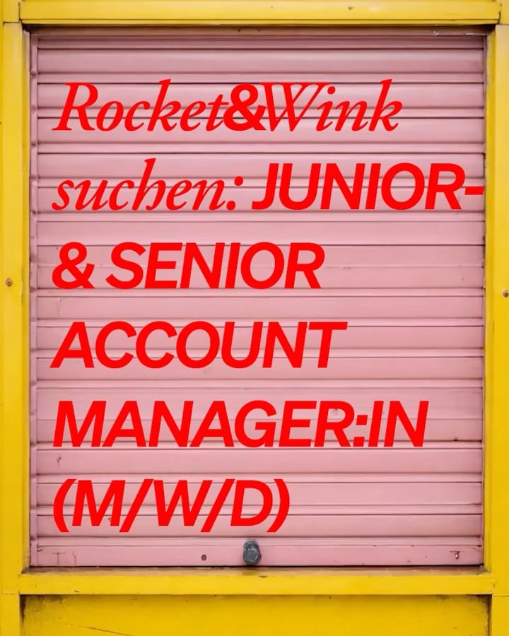 Post 4 by Rocket & Wink on Instagram (carousel)