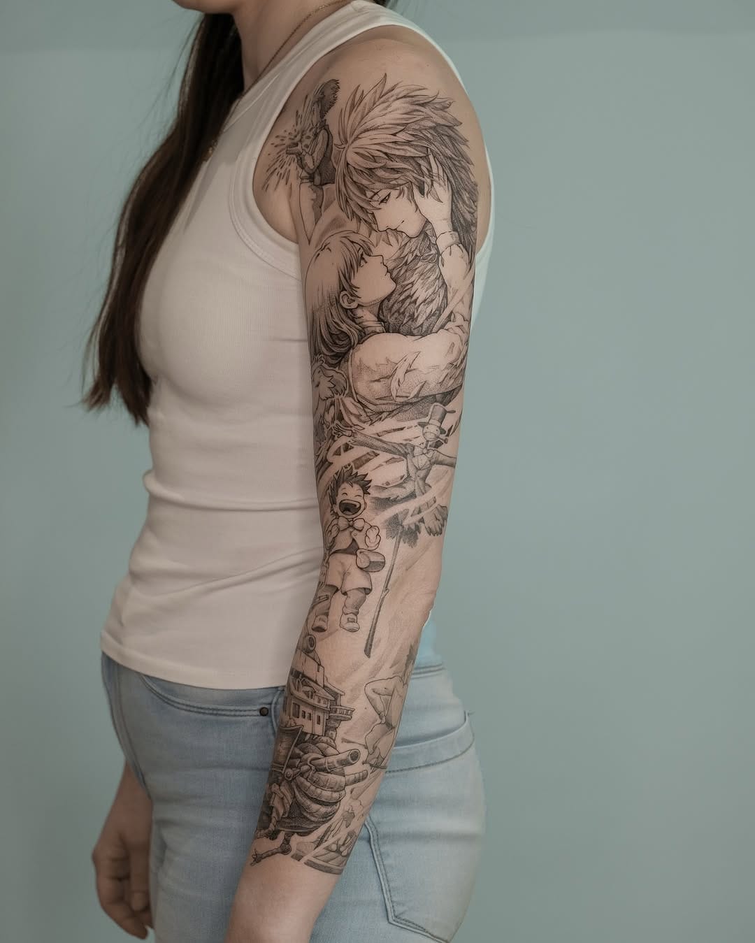 Post 10 by Andrey Malikov / Anime Tattoo Frankfurt on Instagram (carousel)
