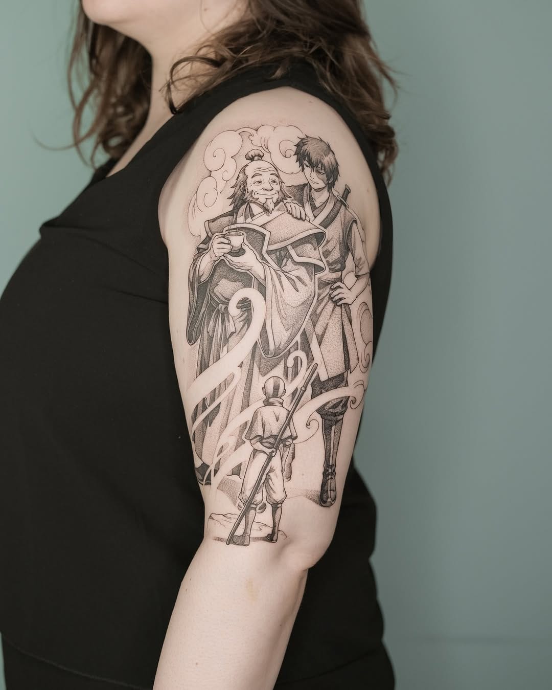 Post 8 by Andrey Malikov / Anime Tattoo Frankfurt on Instagram (carousel)
