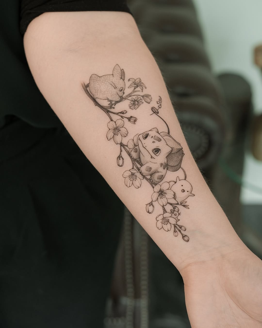 Post 3 by Andrey Malikov / Anime Tattoo Frankfurt on Instagram (carousel)