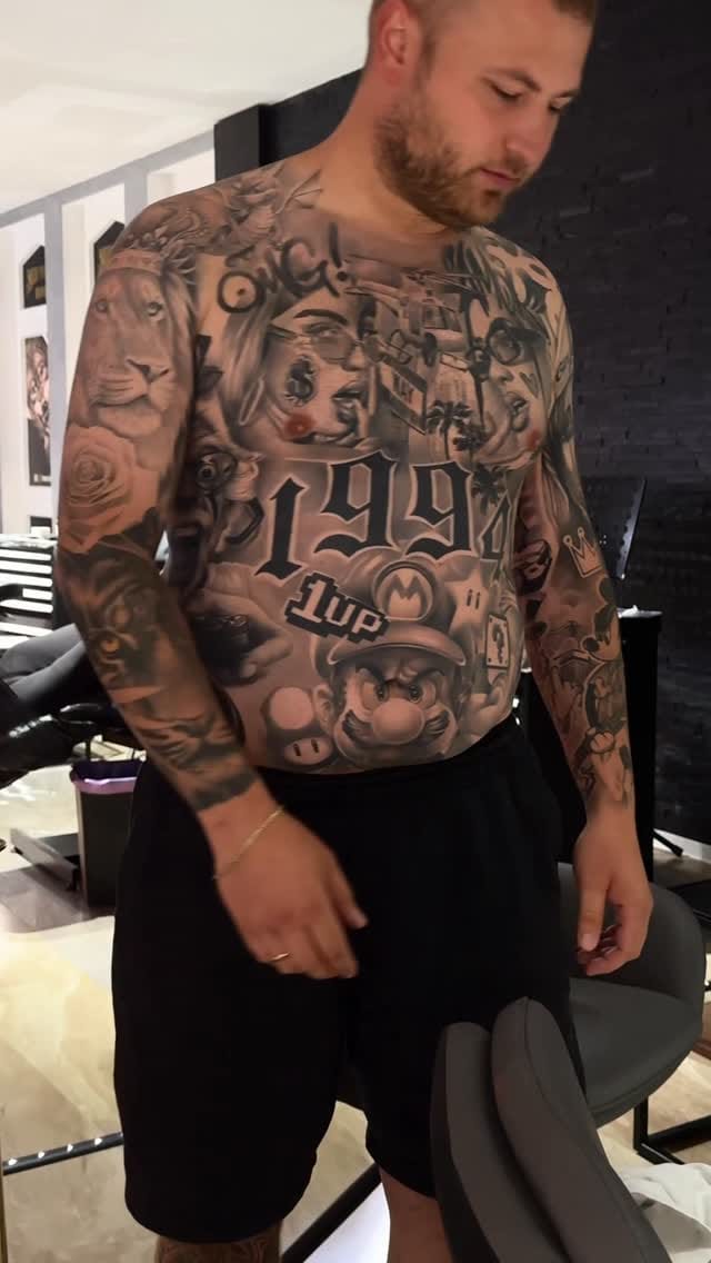 Post 1 by Filip Božin • Tattoo Artist on Instagram (video)