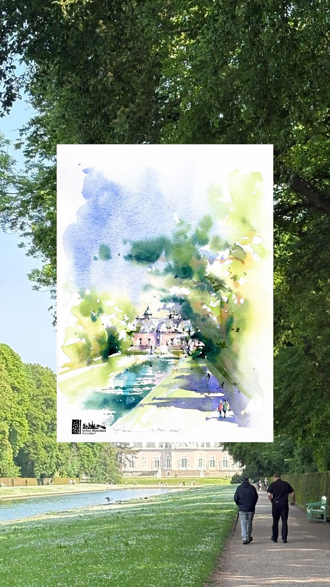 Post 6 by やまだれいな｜水彩の絵本作家 on Instagram (video)
