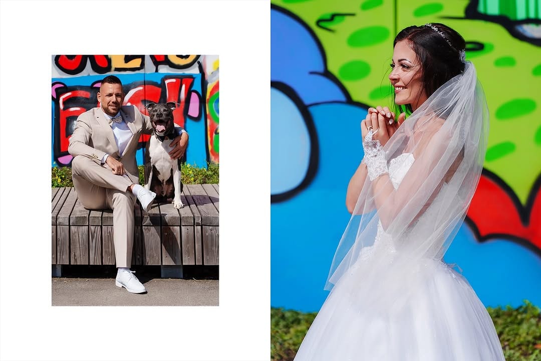 Post 5 by ANDY HOLUB ● WEDDING on Instagram (carousel)