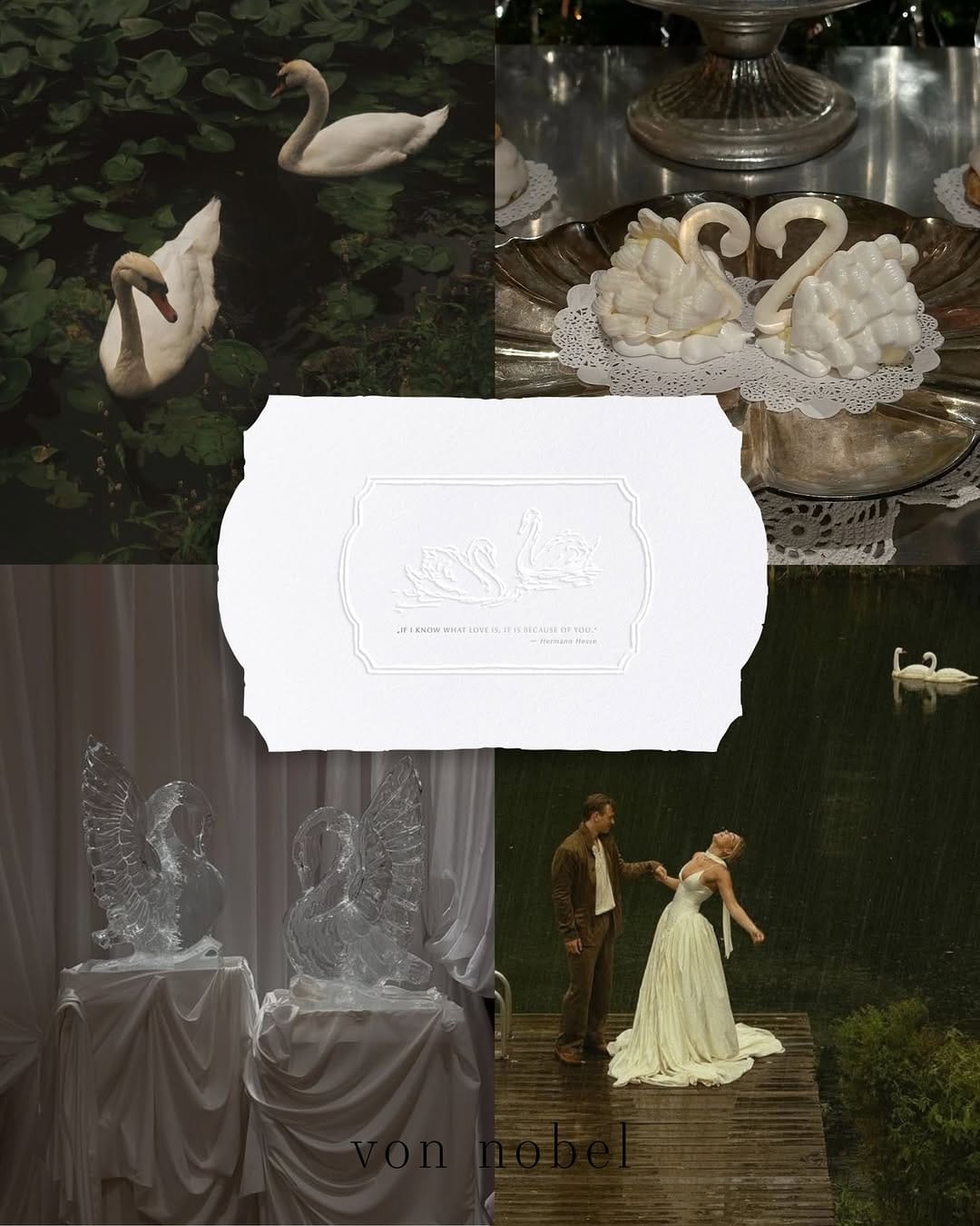 Post 8 by von nobel — luxury wedding & event stationery & tactile details on Instagram (carousel)